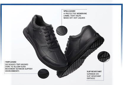 Women'S Slip-Resistant Work Sneakers – Comfortable, Non-Slip Shoes for Women in Healthcare, Food Service & Retail - Liberty