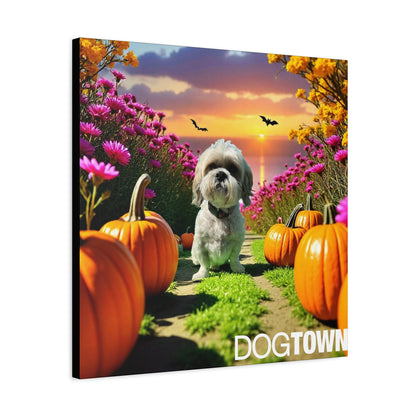 Bear C - Halloween Canvas