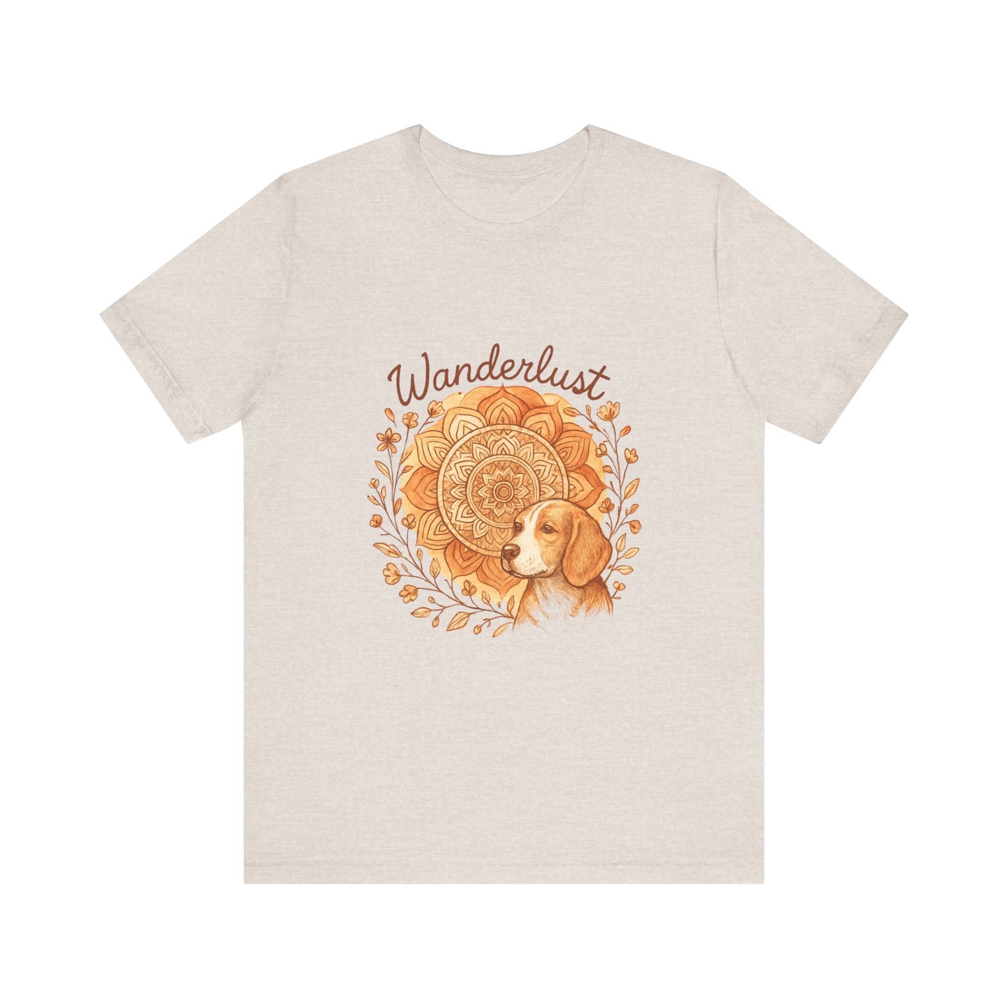 Dogtown Boho Revival "Wanderlust" Unisex Jersey Short Sleeve Tee (Beagle)