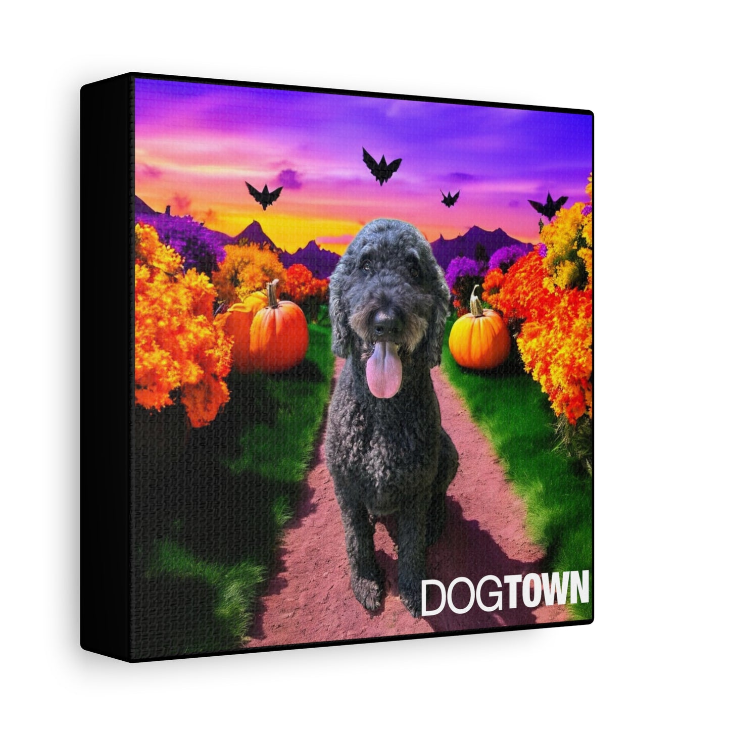 Einstein - Halloween Canvas