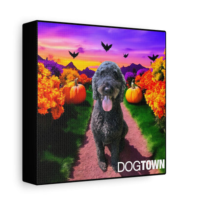Einstein - Halloween Canvas