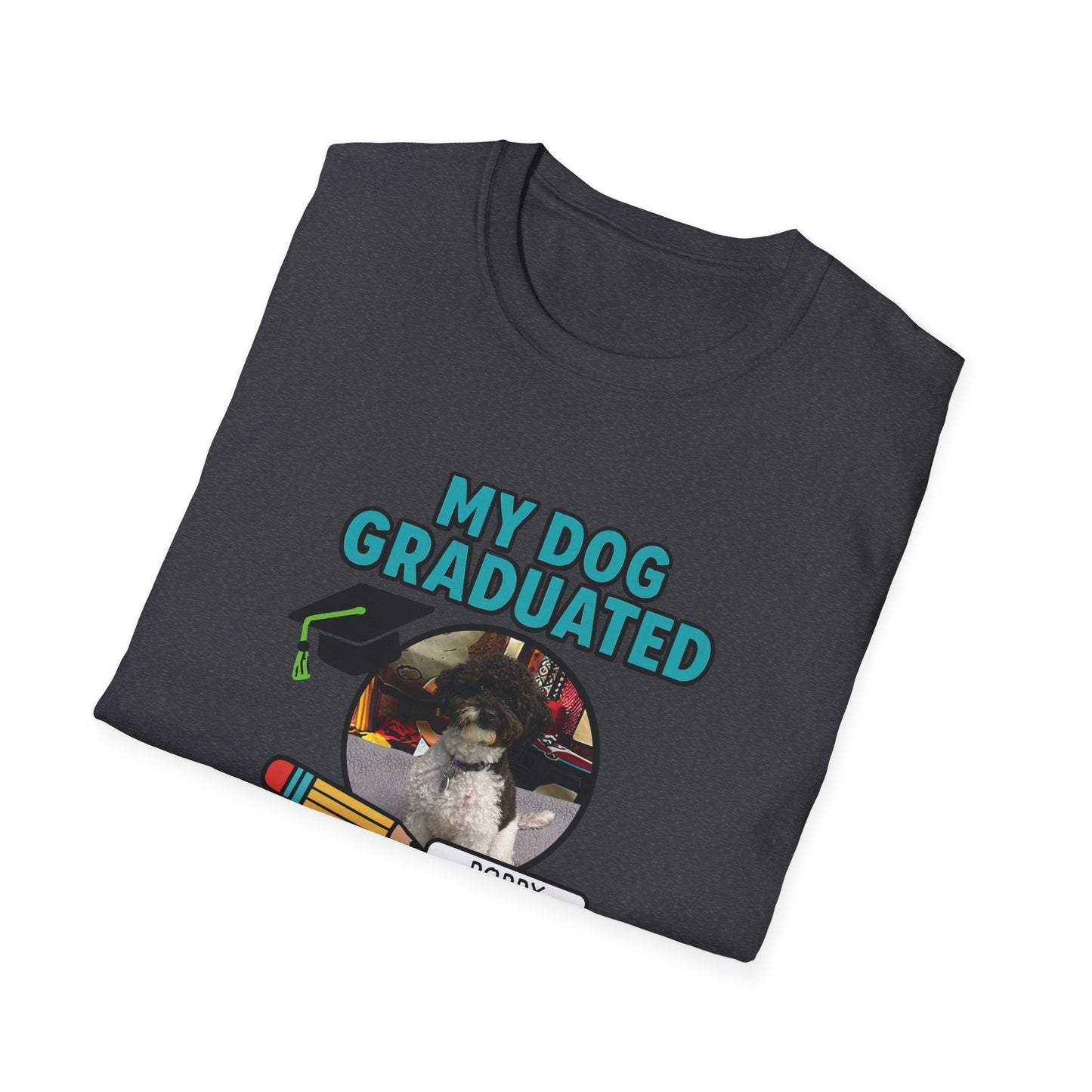 Bark to School 2025 - Unisex T-Shirt (Poppy)