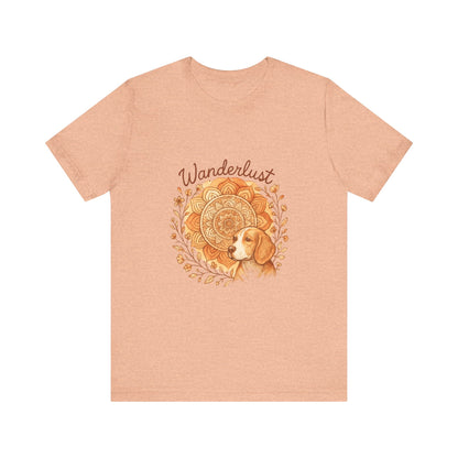 Dogtown Boho Revival "Wanderlust" Unisex Jersey Tee (Beagle)