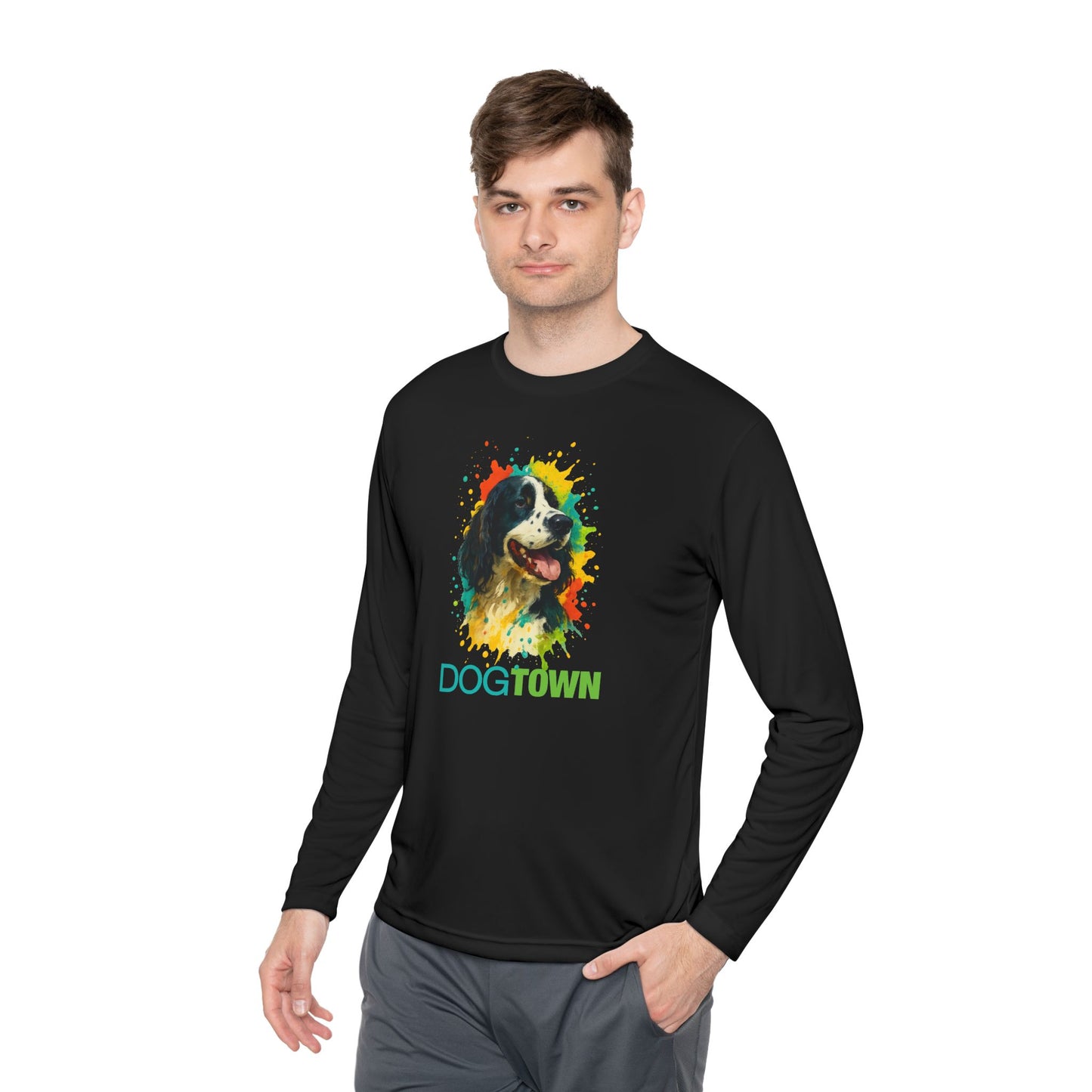 2025 Dogtown Dog Breed Collection - Sport Long Sleeve Tee (English Springer Spaniel)