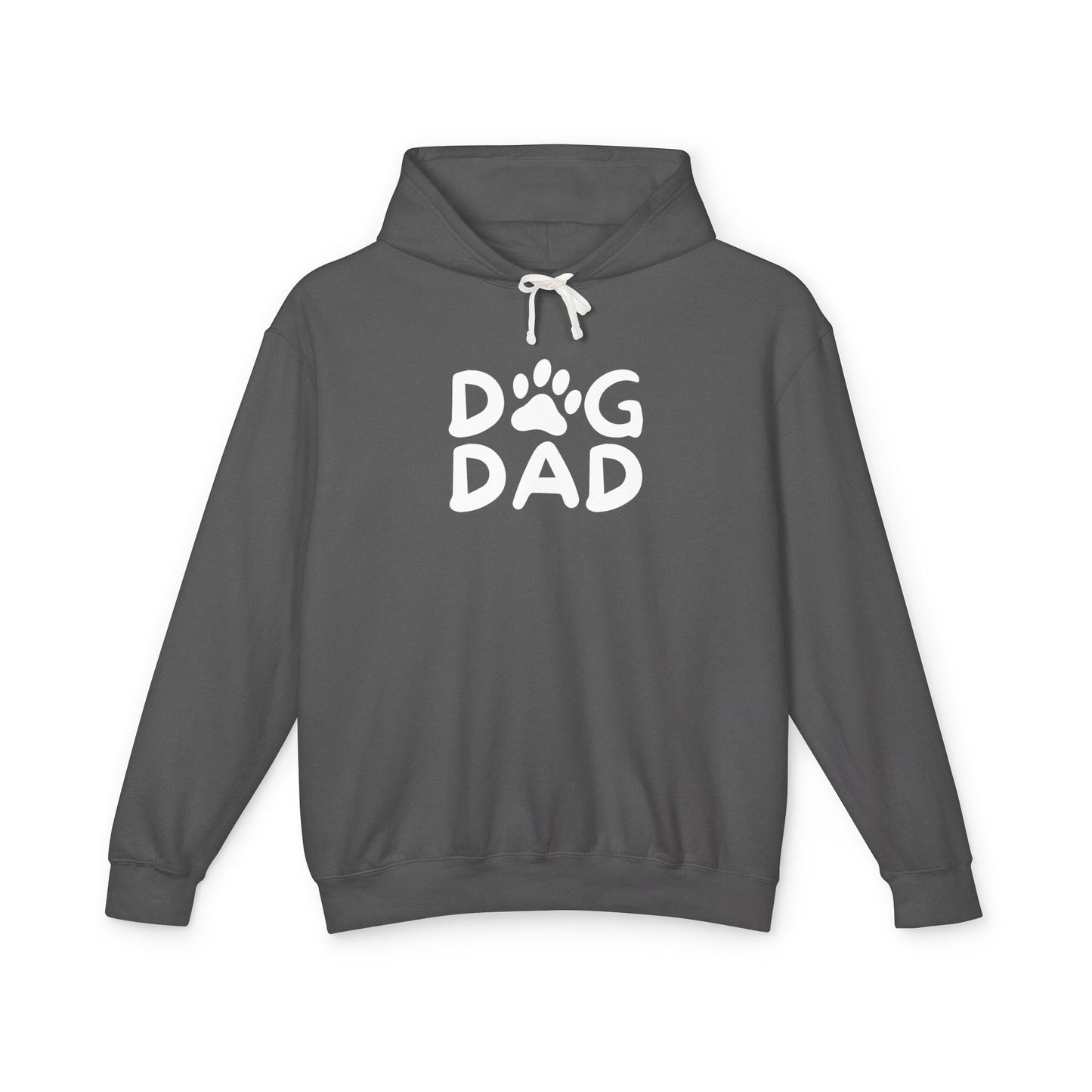 Dog Dad Lightweight Hoodie - Perfect Gift for Dog Lovers, Pet Owners, Fathers, Birthdays, Father's Day, Casual Wear