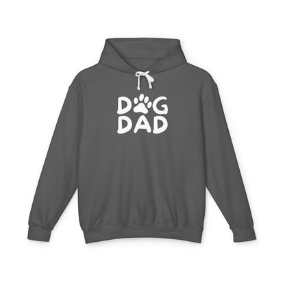 Dog Dad Lightweight Hoodie - Perfect Gift for Dog Lovers, Pet Owners, Fathers, Birthdays, Father's Day, Casual Wear