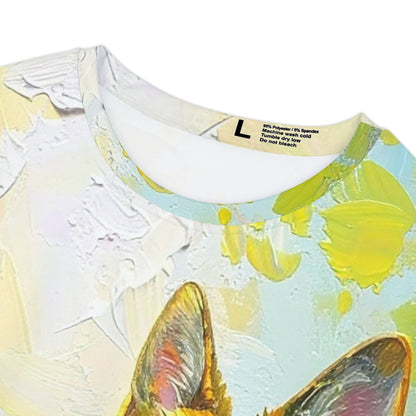 Dogtown Artistic German Shepherd Women's Tee