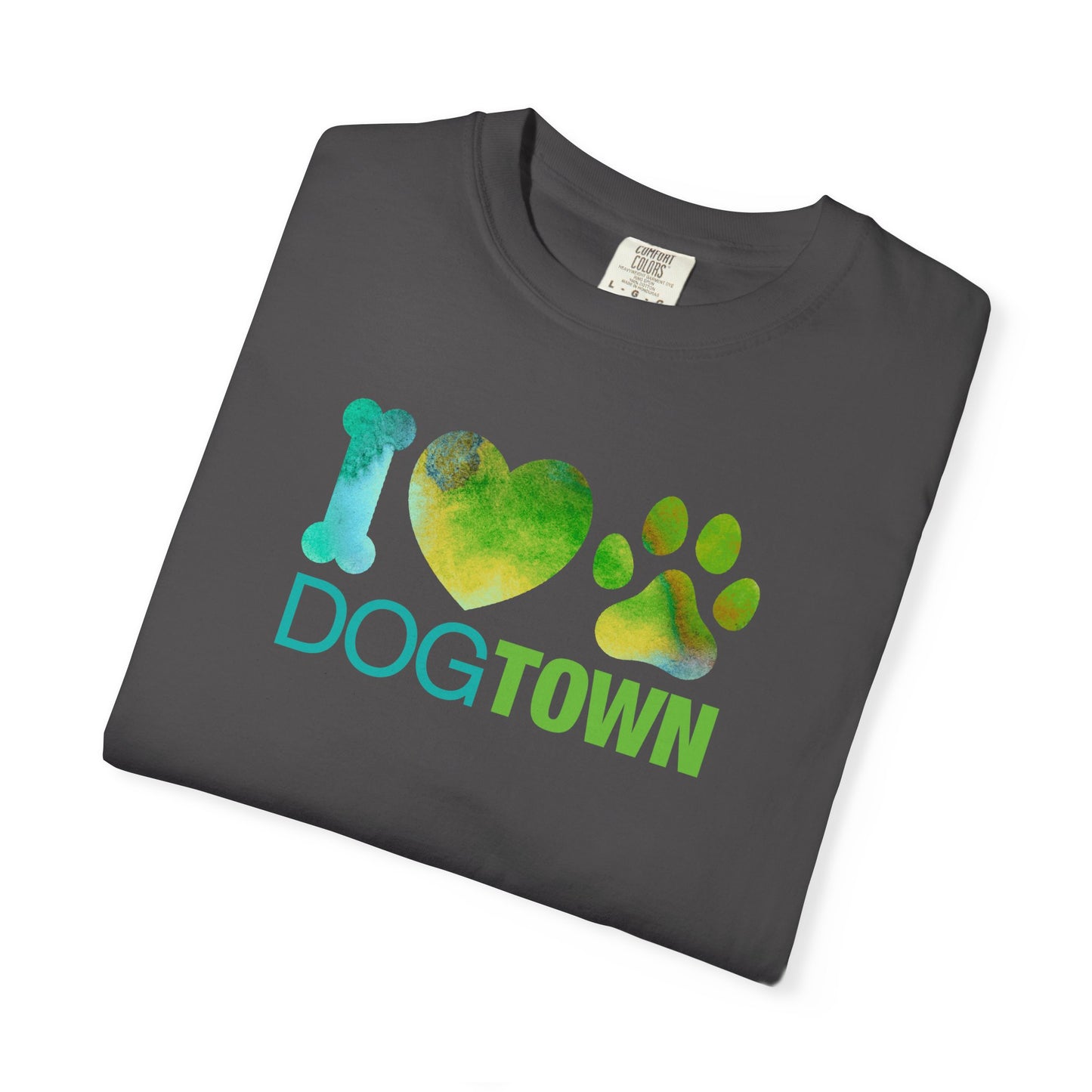 Dogtown "I Heart Paw" - Short Sleeve Cotton Tee