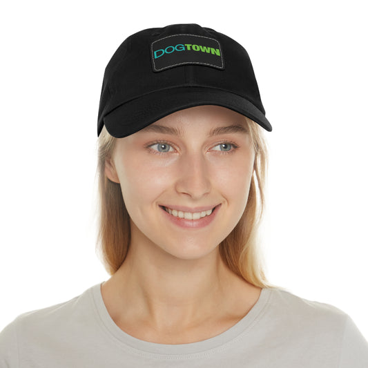 Dogtown - Accessories - Stylish Dad Hat Leather Patch