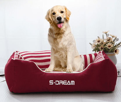 Luxury Washable Pet Bed: Comfort And Style Combined