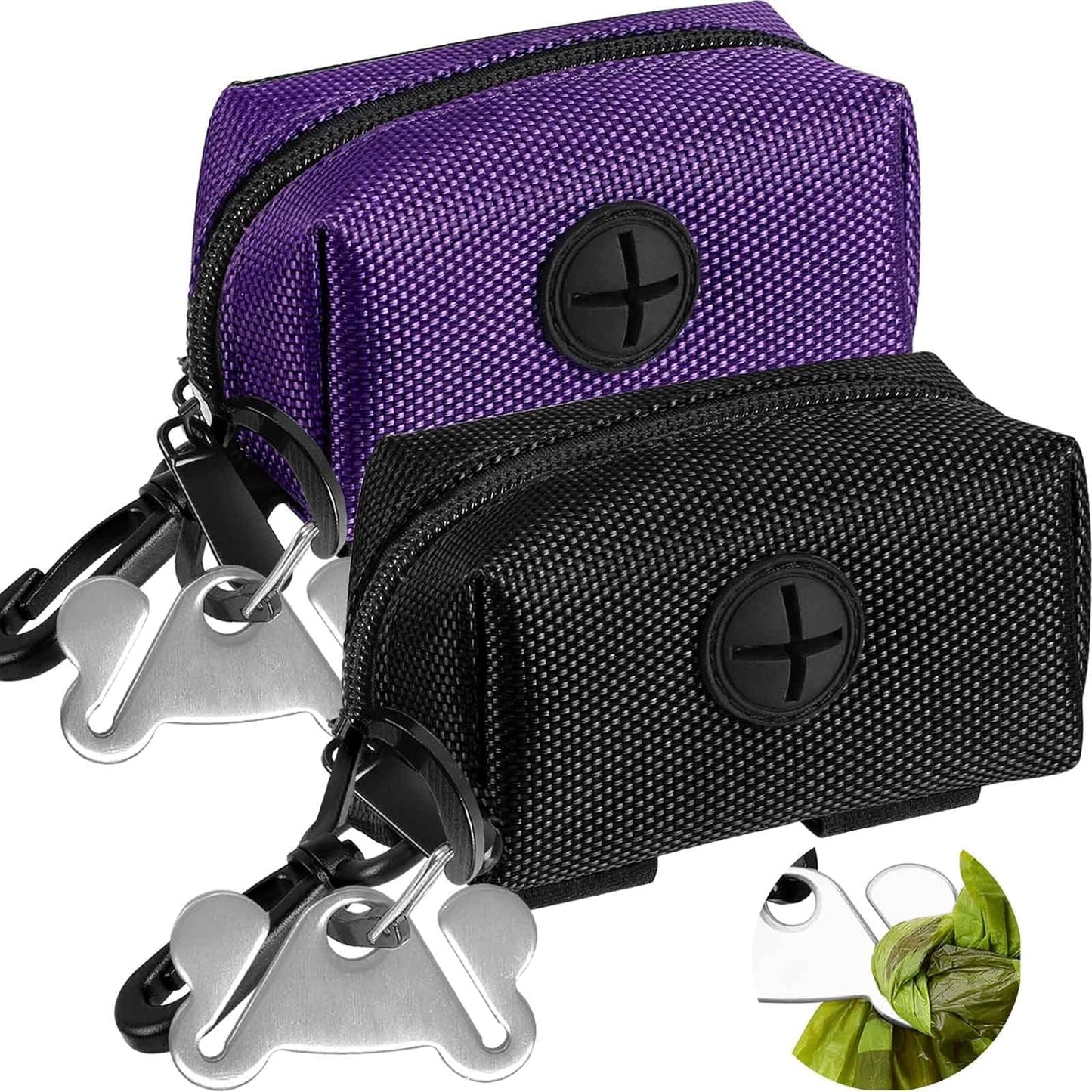 Soft Fabric Dog Poop Bag Dispenser