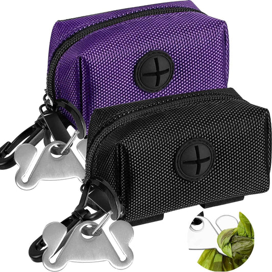 Soft Fabric Dog Poop Bag Dispenser