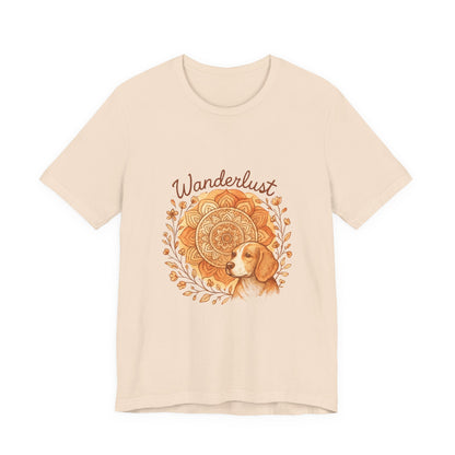 Dogtown Boho Revival "Wanderlust" Unisex Jersey Tee (Beagle)