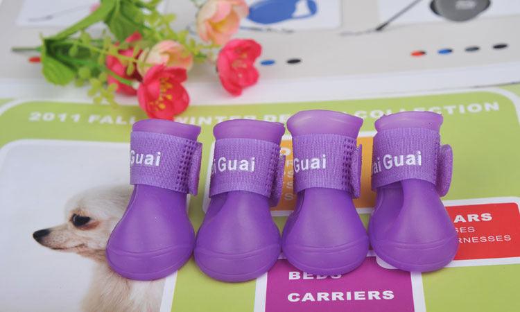 Pet Paws Protector: Stylish Silicone Rain Boots For Dogs