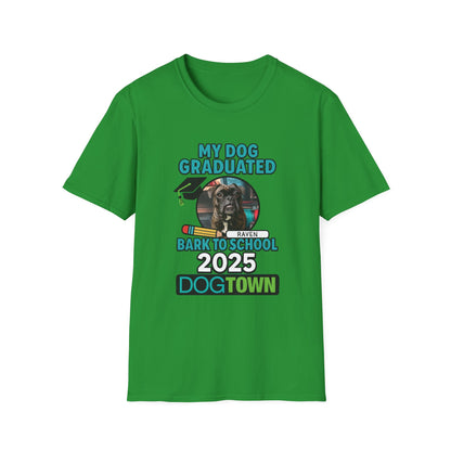 Bark to School 2025 - Unisex T-Shirt (Raven)