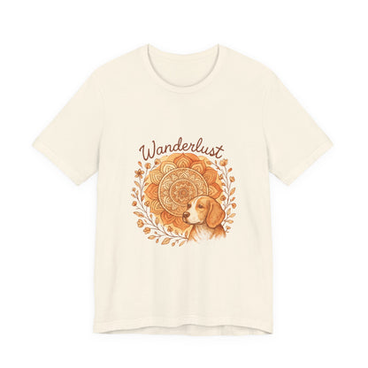 Dogtown Boho Revival "Wanderlust" Unisex Jersey Tee (Beagle)