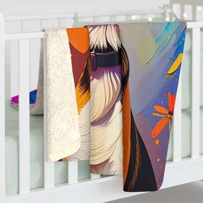 Dogotwn Sherpa Fleece Blanket (Beagle)