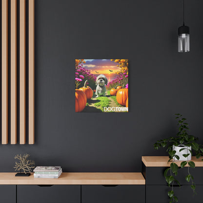 Bear C - Halloween Canvas