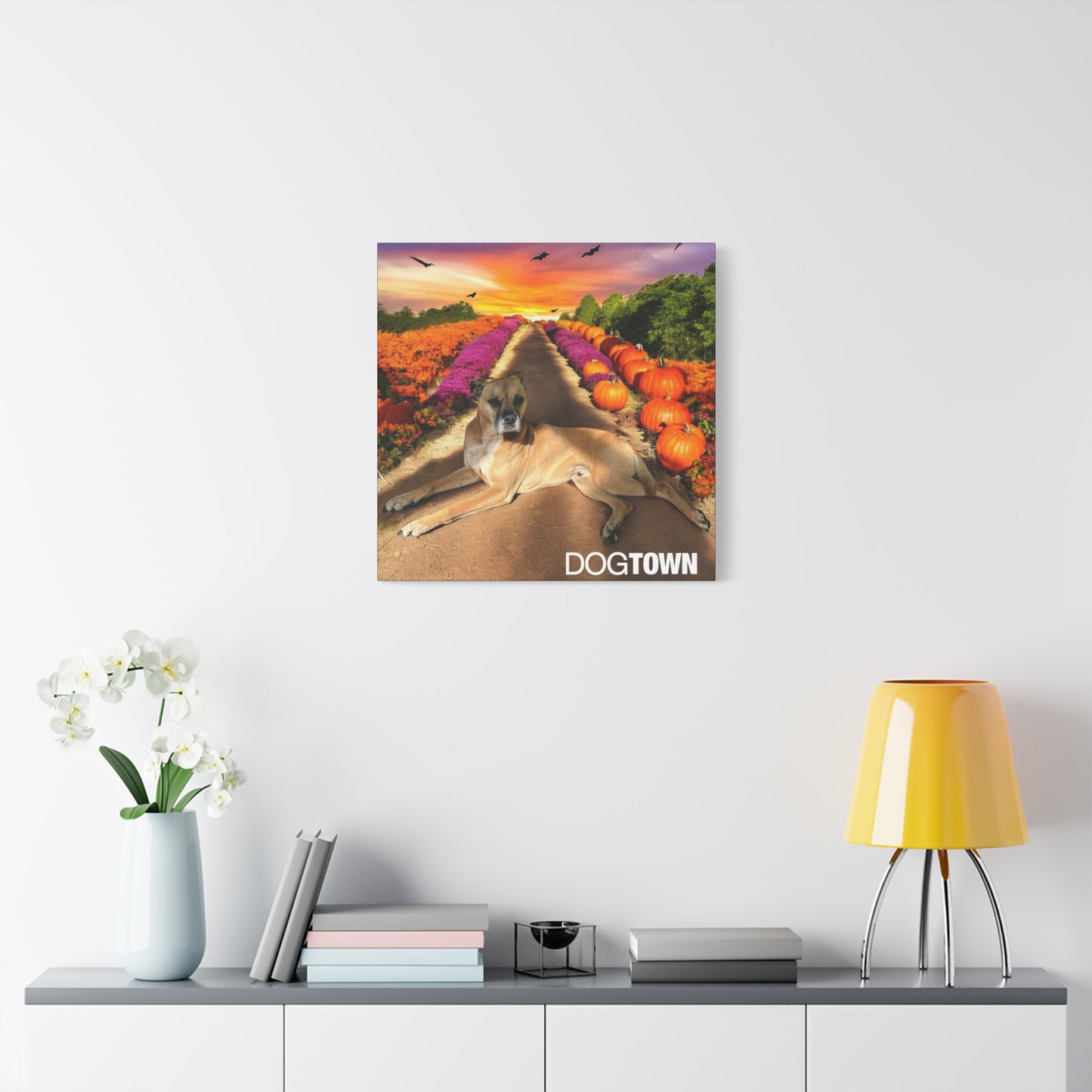 Cooper - Halloween Canvas