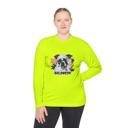 "Halloween" Long Sleeve Polyester Lightweight Tee