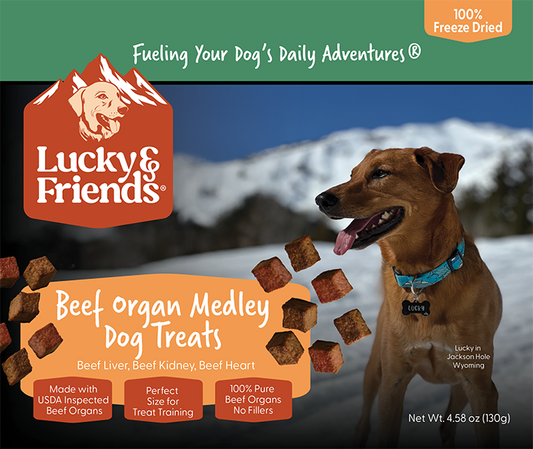Lucky & Friends Beef Liver Dog Treat
