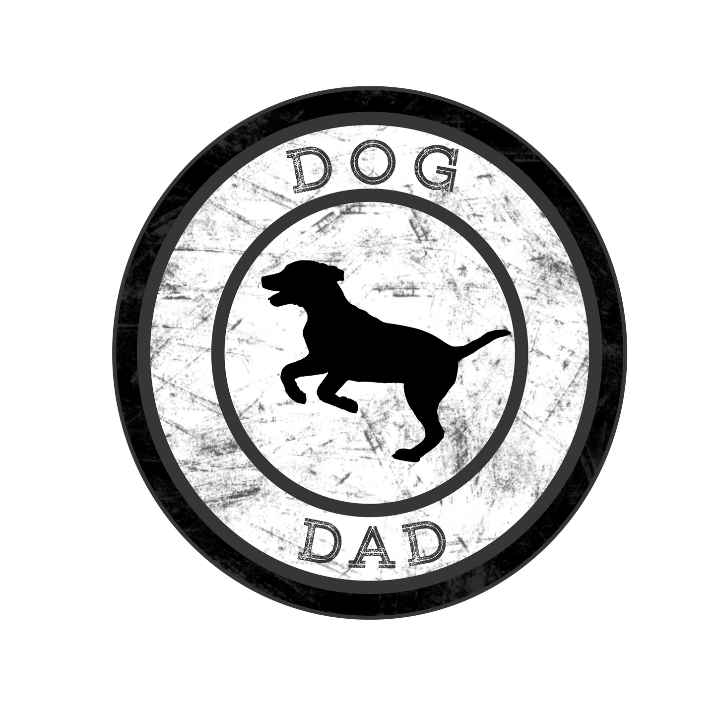 Dog Dad Sticker