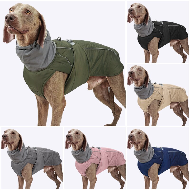 Dog Clothes Luxury Winter Jacket for Small Medium Large Dogs