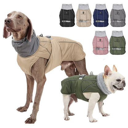 Dog Clothes Luxury Winter Jacket for Small Medium Large Dogs