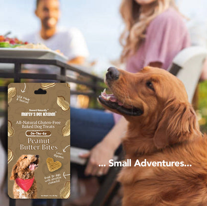 Marcy's Pet Kitchen® - 'On-The-Go' All-Natural, Vegan Peanut Butter Biscuit