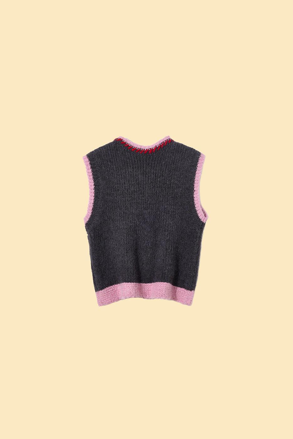 Cherries on Top Knit Vest