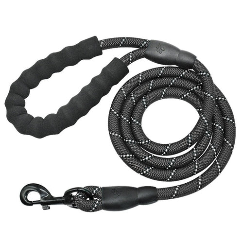 Reflective Large Dog Leash Nylon Rope Pet Running