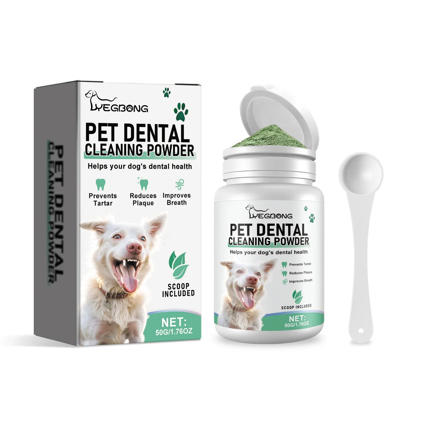 Powder For Dogs Teeth Prevents Tartar Eliminates Oral Odors Plaque