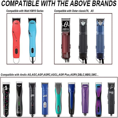 3F 4F 5F 7F 9# 10# 30# 40# 50# Professional Pet Clipper Blade A5 Blade