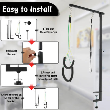 Dog Grooming Table Arm with Clamp