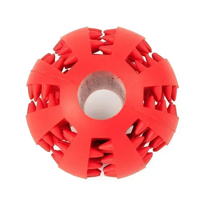 Durable Elastic Chew Ball for Dogs - Interactive Dental Toy Soft