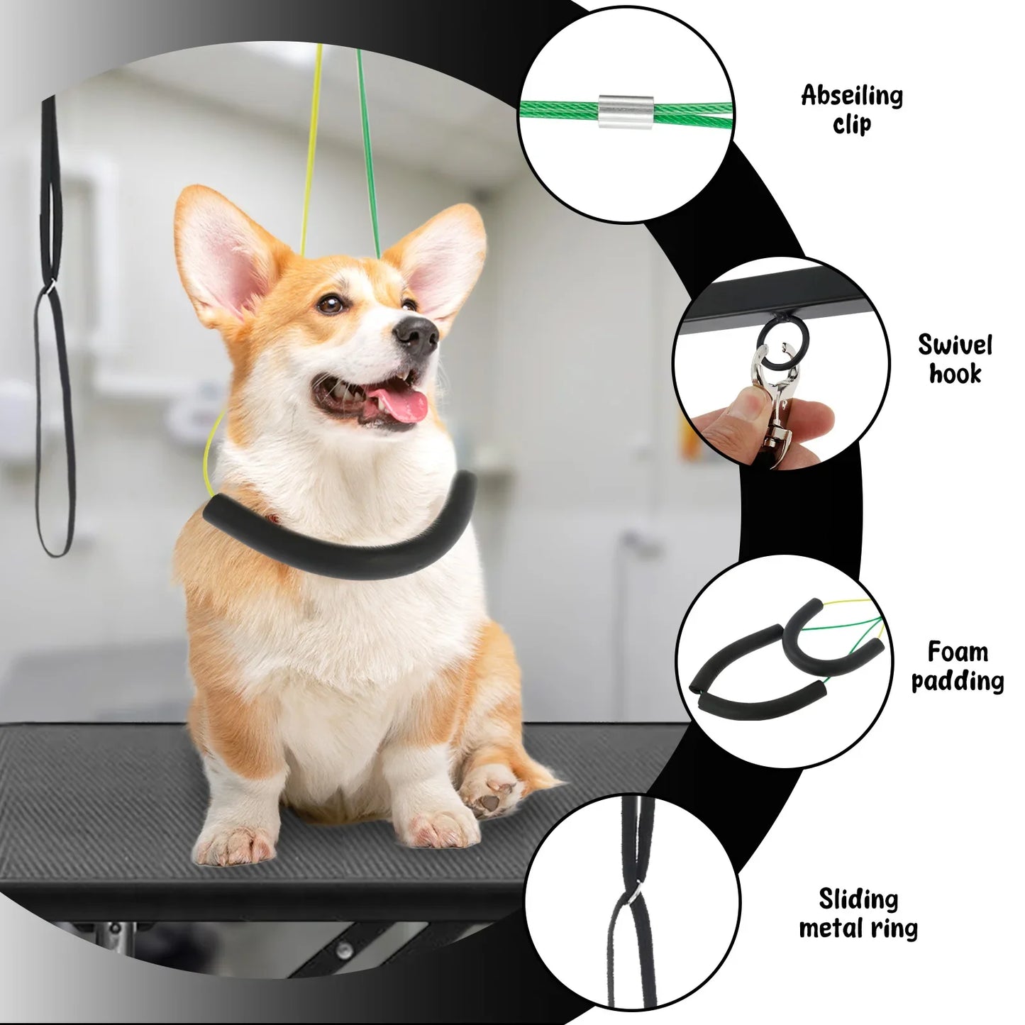 Dog Grooming Table Arm with Clamp