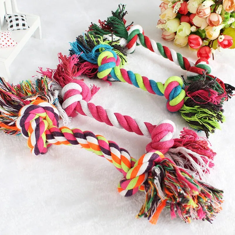 Dog Toy Pet Molar Bite-resistant Cotton Rope Knot Large Dog Puppy