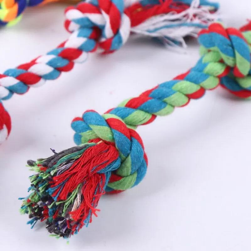 Dog Toy Pet Molar Bite-resistant Cotton Rope Knot Large Dog Puppy