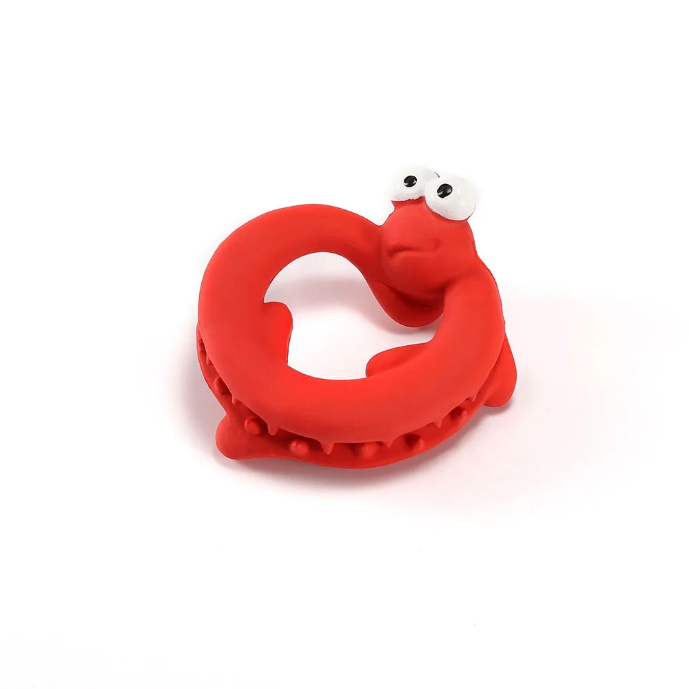 Dog Chew Toy & Slow Feeder - Dental Care Teething Toy, Food Dispensing