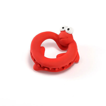 Dog Chew Toy & Slow Feeder - Dental Care Teething Toy, Food Dispensing