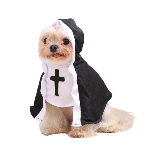 Halloween Dog Nun Costume