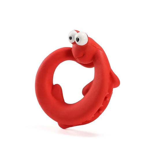 Dog Chew Toy & Slow Feeder - Dental Care Teething Toy, Food Dispensing