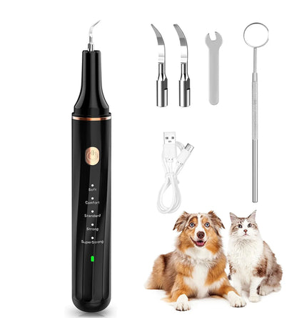 Ultrasonic Portable Electric Dog Toothbrush Professional Plaque