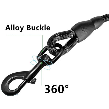 Dog Leash Short Leashes for Large Dog Walking Reflective Dogs Leash