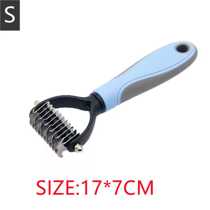Professional Dog or Cat Hair Removal Comb Brush for Shedding