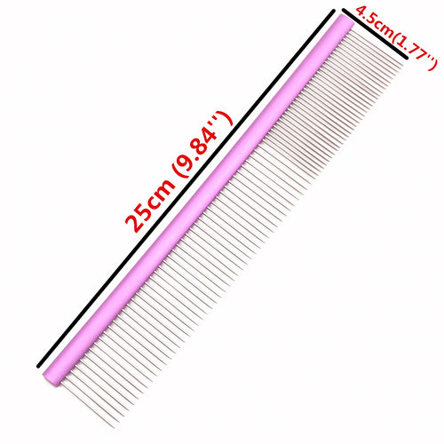 Dog Grooming Combs Aluminum Alloy