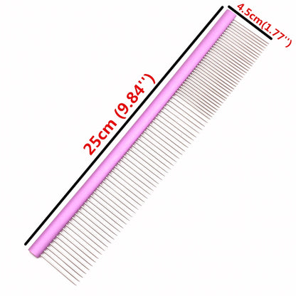 Dog Grooming Combs Aluminum Alloy