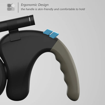 Retractable Double Pet Supplies Rotation Pet Rope with Light Dual Dog