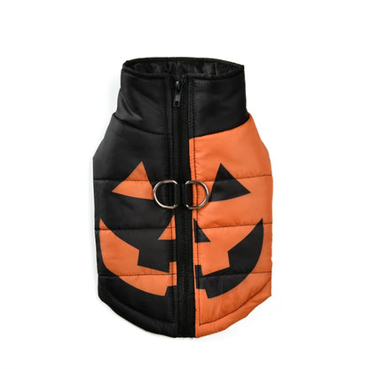 Halloween Dog  Autumn Winter Warm Jacket