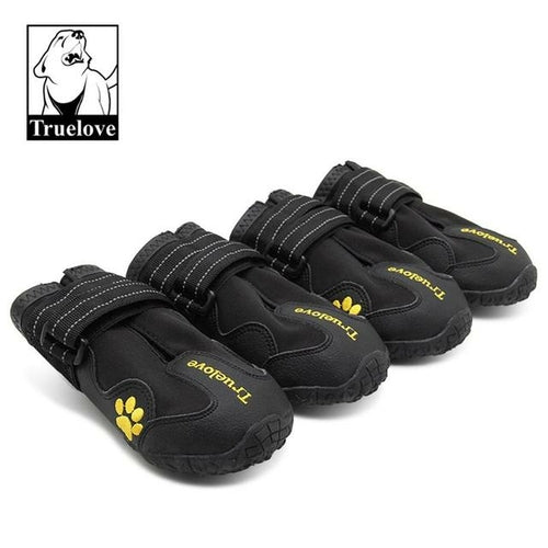 Truelove Dog Shoes Waterproof Anti-slip Rain Boots Warm Snow
